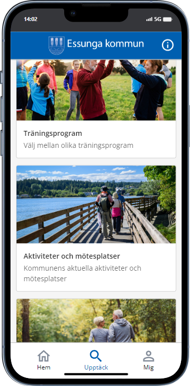 Träna med Exorlives app